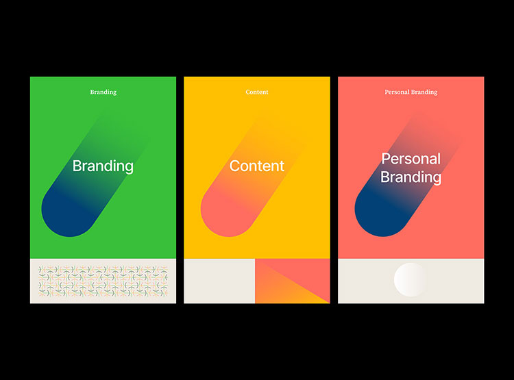 色彩會說話！Flow brand品牌VI視覺